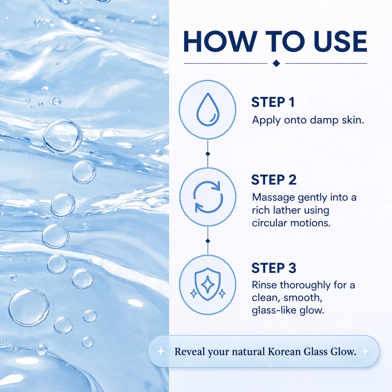 Oxyglow - Korean Glass - Face Wash | Glass Skin Glow