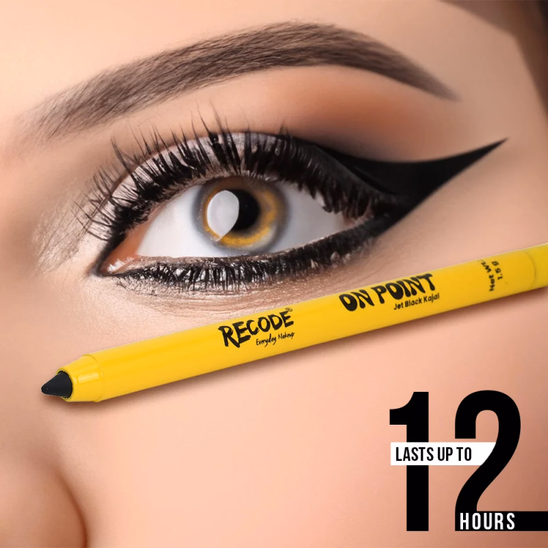 Recode - Black - On-Point - Kajal With Sharpener