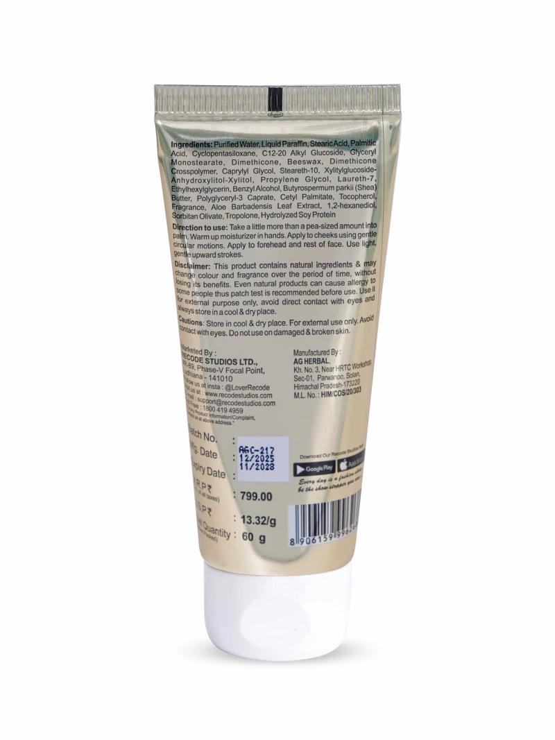 Recode - Silky Moisturizer - Cum Primer