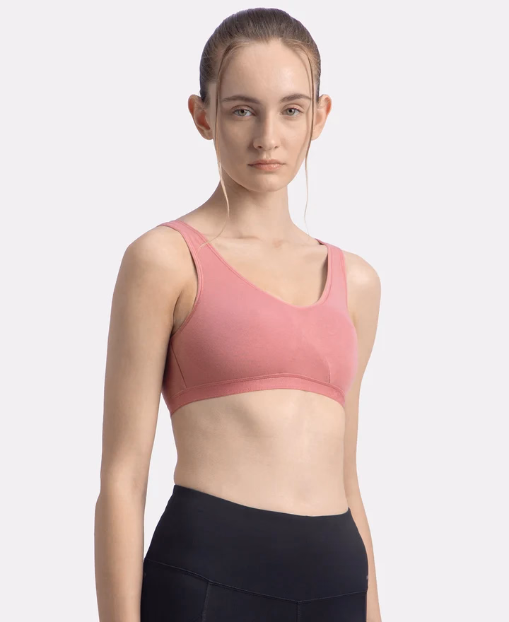 Jockey Women - Heather Rose - Athleisure - Active Bra - 1376 Stretch