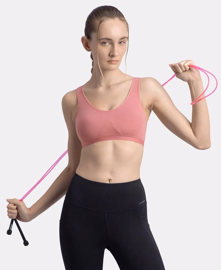 Jockey Women - Heather Rose - Athleisure - Active Bra - 1376 Stretch