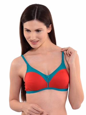 Floret - Red - T-Shirt Bra - T-3003