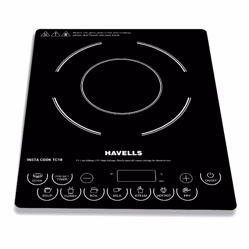 HAVELLS - INSTA COOK - INDUCTION COOK -TC18 - 1800W