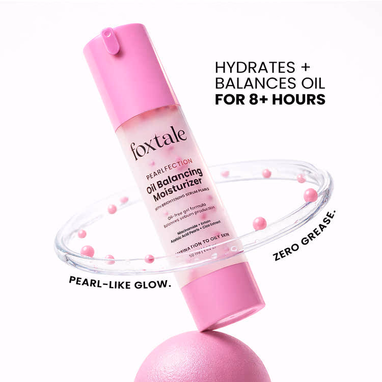 Foxtale - Oil Balancing Moisturizer - Pearlfectio - Niacinamide & Cica