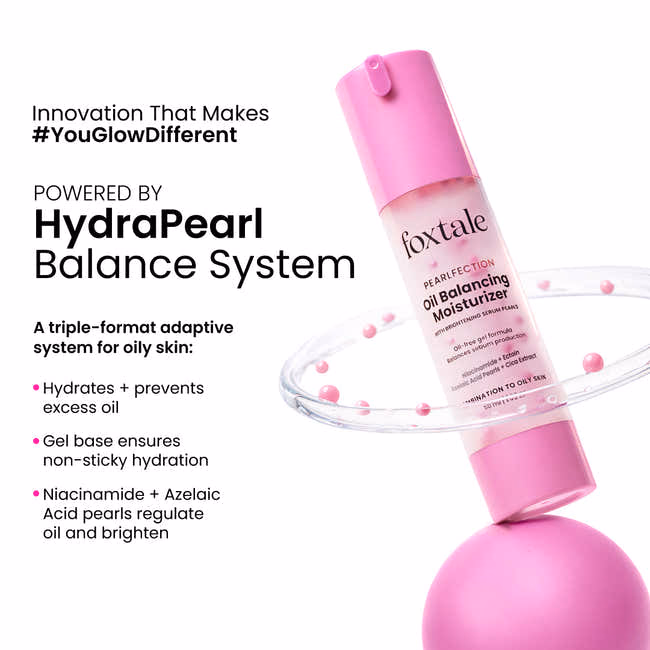 Foxtale - Oil Balancing Moisturizer - Pearlfectio - Niacinamide & Cica