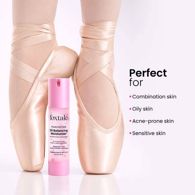Foxtale - Oil Balancing Moisturizer - Pearlfectio - Niacinamide & Cica
