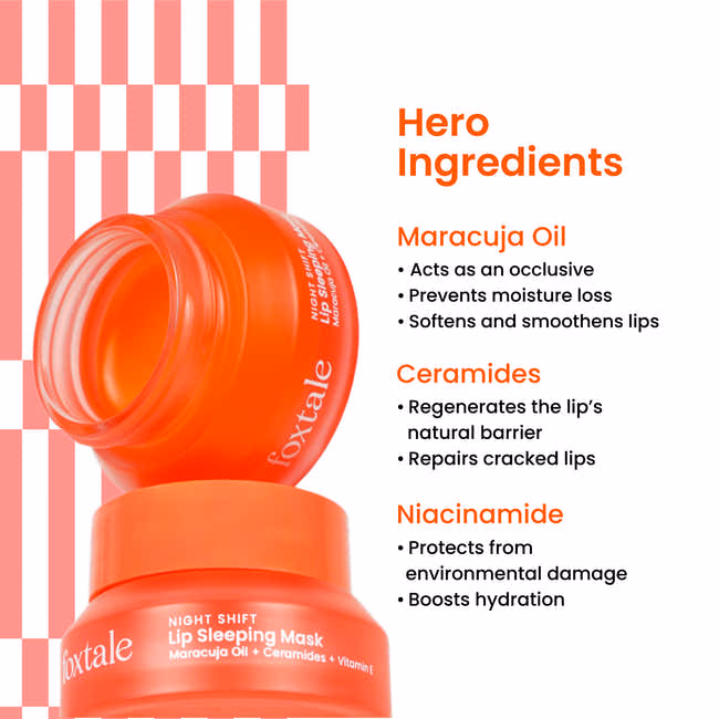 Foxtale - Lip Sleeping Mask - with Maracuja Oil
