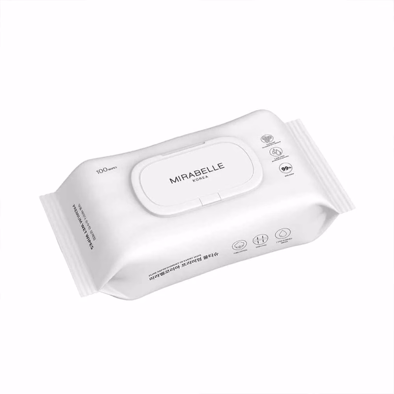 Mirabelle Korea - Wet Wipes - Face with Lid Makeup Remover