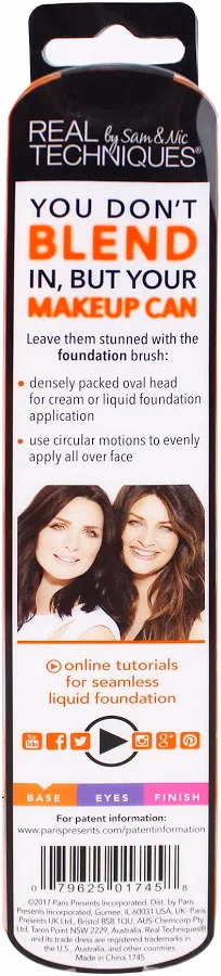 Real Techniques - Cheek - Blend and Blur Contour Brush