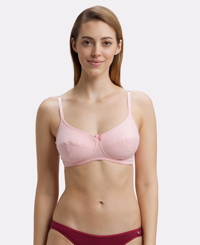 Jockey Women - Candy Pink - Wire-free Bra - 1615-Stretch