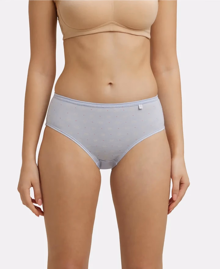 Jockey Women - Lt. Print Astd - Simple Comfort - Panty - Hipster-1406