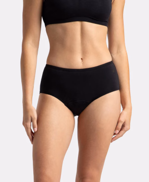 Jockey Women - Black - Simple Comfort - Period Panty - SW 05
