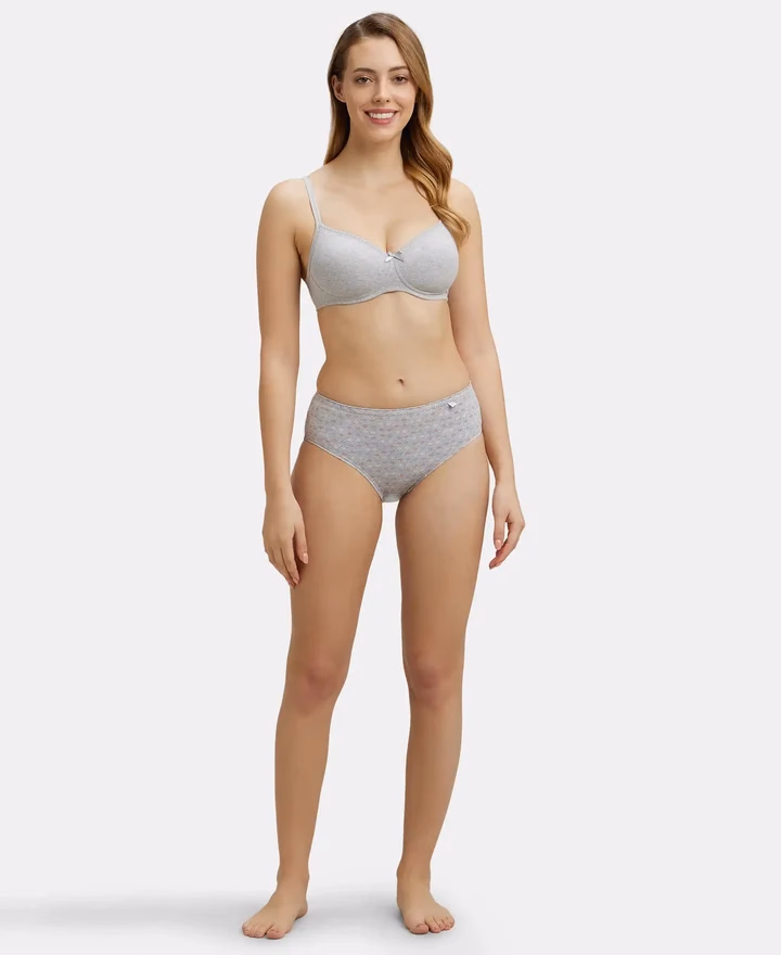 Jockey Women - Lt. Print Astd - Simple Comfort - Panty - Hipster-1406