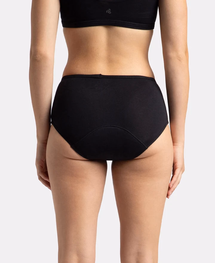 Jockey Women - Black - Simple Comfort - Period Panty - SW 05