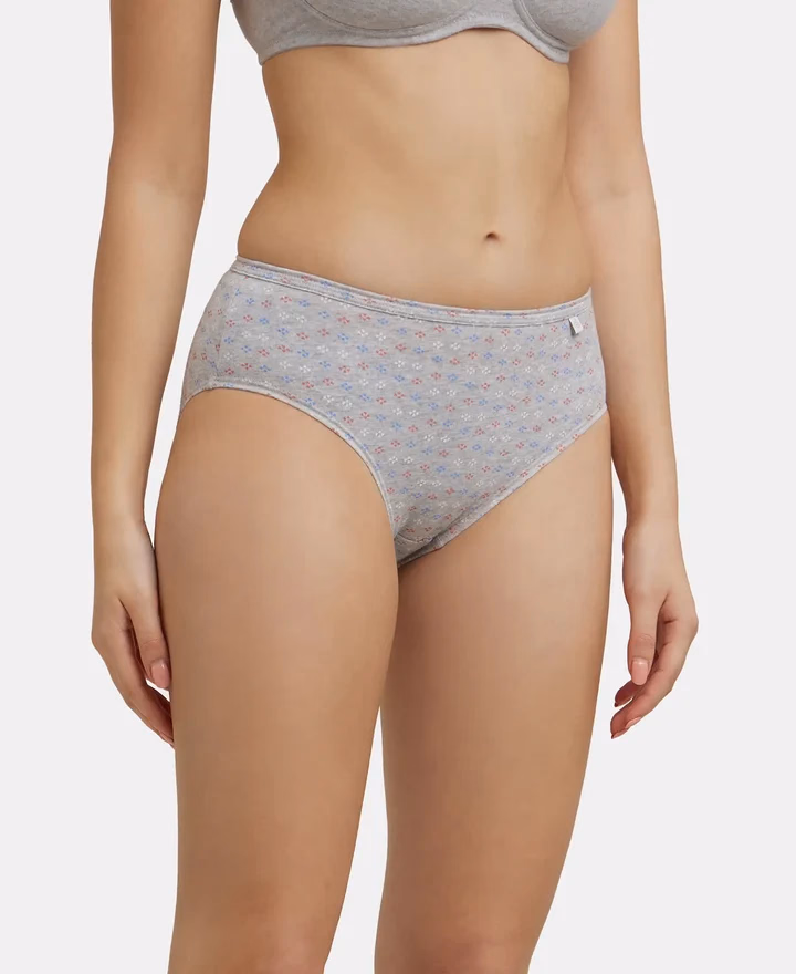 Jockey Women - Lt. Print Astd - Simple Comfort - Panty - Hipster-1406